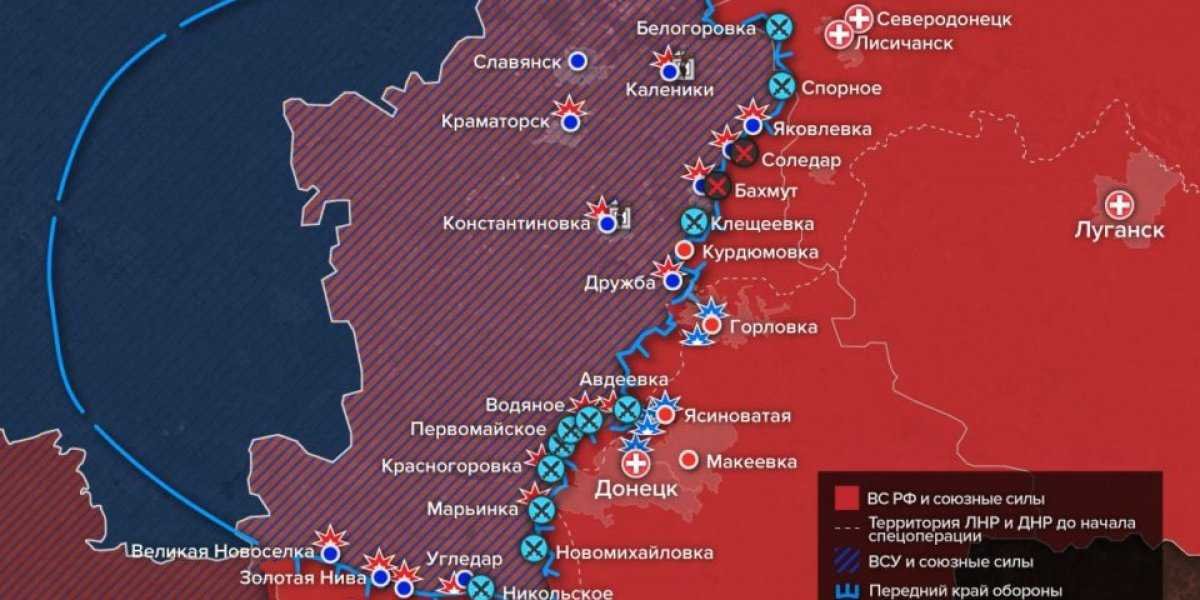 «Ударили по промзоне!»: Три последних карты боевых действий на Украине на 4 декабря 2022: последние новости сегодня, ситуация в ДНР и ЛНР, обзор военных действий сейчас