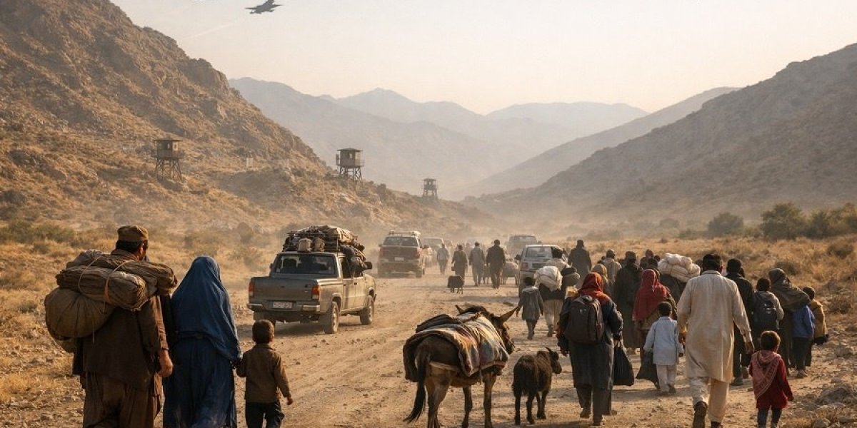 Афганистан напал на ядерную державу. Жители бегут из приграничных районов Афганистан напал на ядерную державу. Жители бегут из приграничных районов